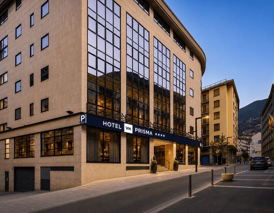 Fachada del Hotel VM Prisma en Escaldes